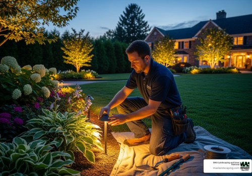 How Garden Maintenance Enhances Outdoor Lighting Installation in Miami Homes
